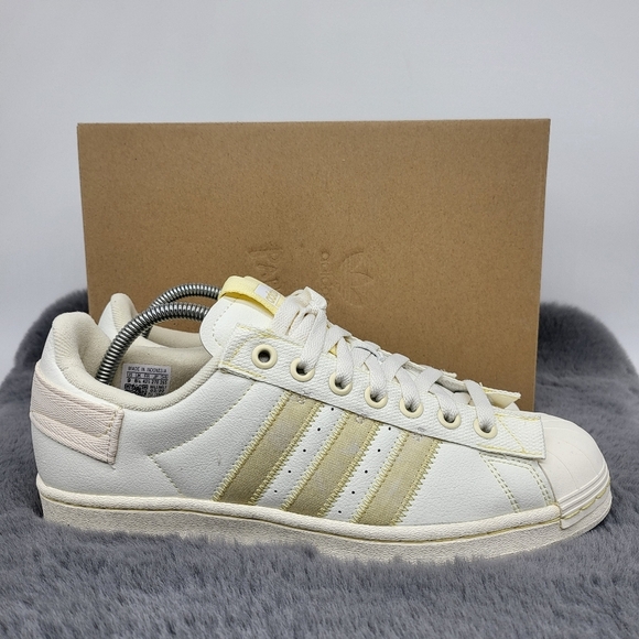 New adidas Parley x Superstar 'Off White' GX6970 Men's Shoes Size 11 - Picture 4 of 8